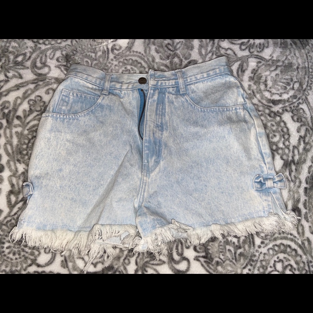 Vintage Stefano World Wide Jean shorts